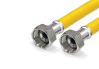 Valfex 20121105 Подводка гибкая для ГАЗА, ПВХ с полиэфирной нитью, 1/2", г/г, 0,5 м (160)