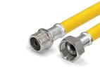 Valfex 20121208 Подводка гибкая для ГАЗА, ПВХ с полиэфирной нитью, 1/2", г/ш, 0,8 м (100)